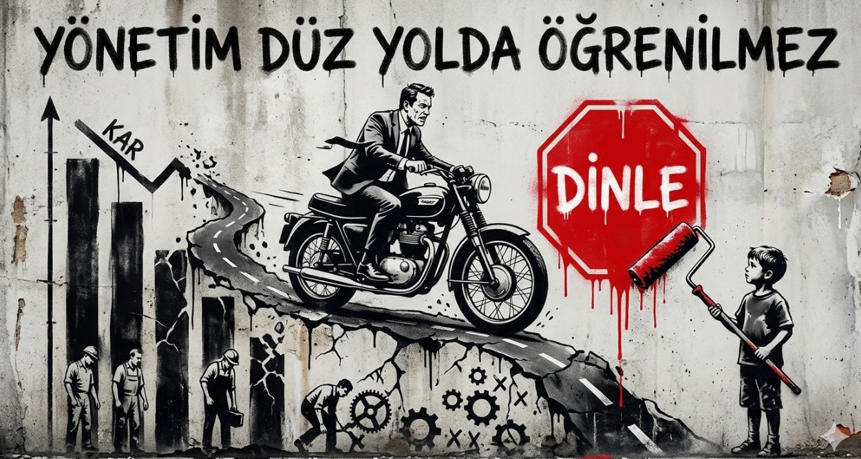 Yönetim Düz Yolda Öğrenilmez